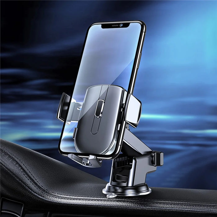 WIWU Wi-CH054 Car Dashboard Suction Cup Phone Holder Rotatable 4-7.2inch Phone Bracket - 4