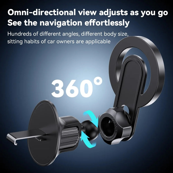 YESIDO C209 Magnetic Phone Holder Car Air Outlet Bracket Compatible MagSafe - 4