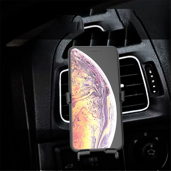 YC04 360 Degrees Rotating Car Air Vent Mount Retractable Arms Mobile Phone Holder Bracket - Gold - 6