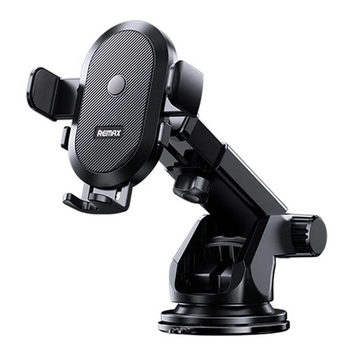 REMAX RM-C03 Dashboard Car Mount Phone Holder 360-Degree Rotation Anti-Slip Compatible with 4-6.5 Inch Phones - 1
