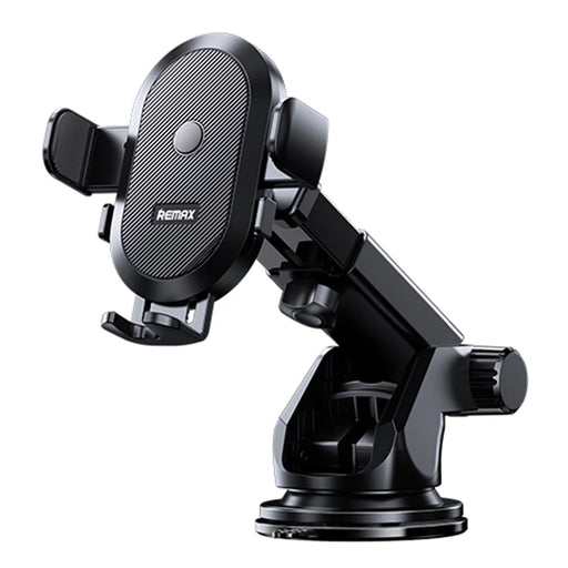 REMAX RM-C03 Dashboard Car Mount Phone Holder 360-Degree Rotation Anti-Slip Compatible with 4-6.5 Inch Phones - 1