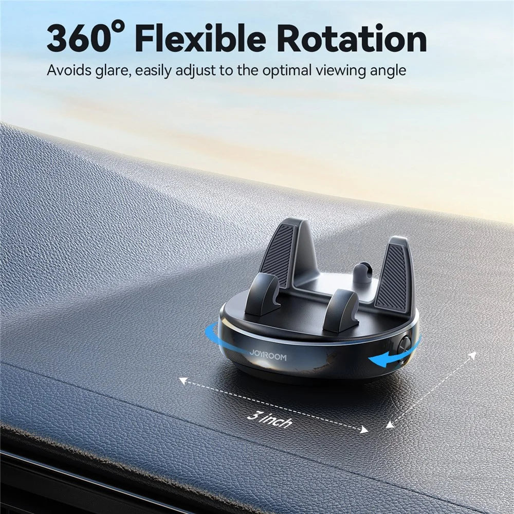 JOYROOM JR-ZS330 Car Phone Holder Adhesive Dashboard Mount Phone Stand - 3
