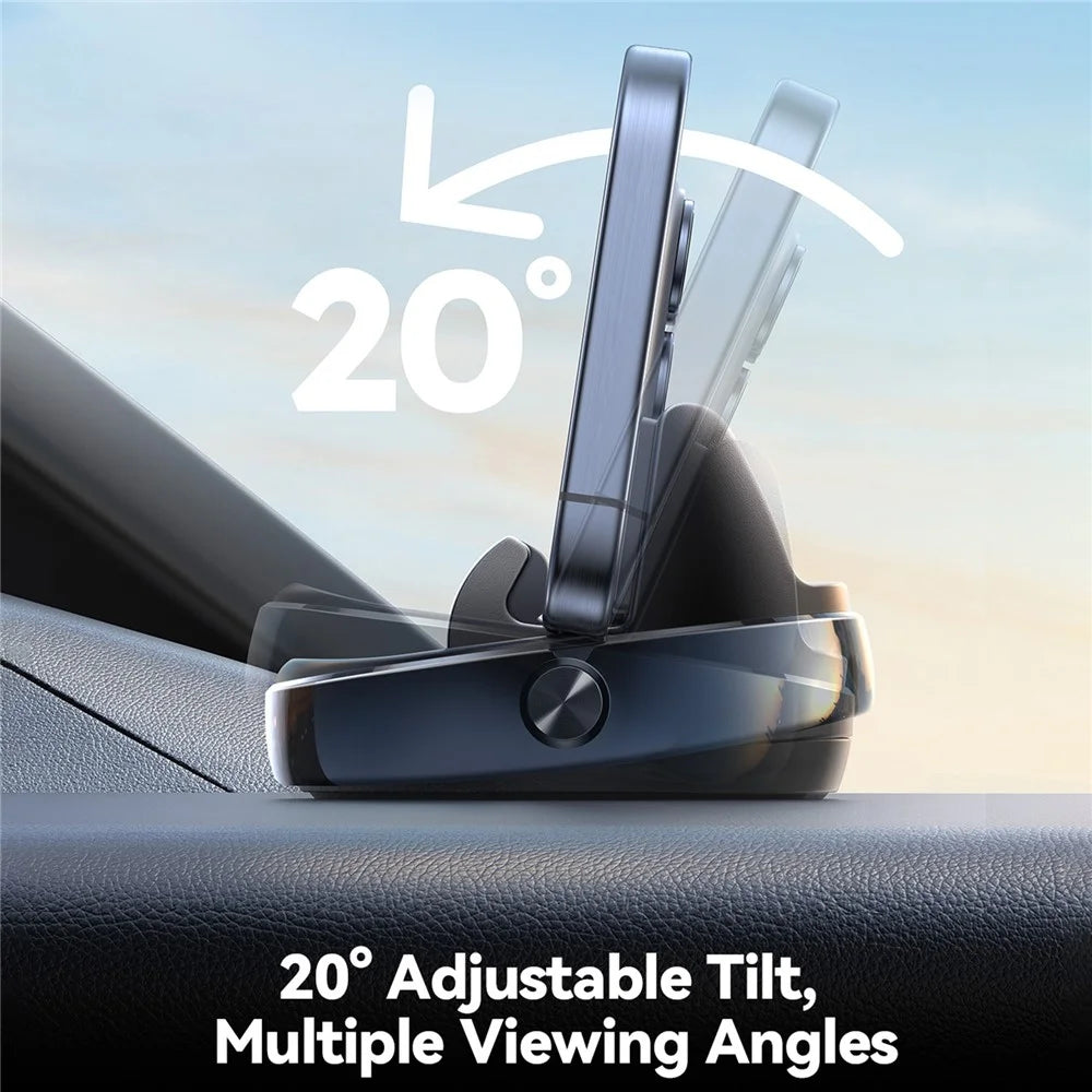 JOYROOM JR-ZS330 Car Phone Holder Adhesive Dashboard Mount Phone Stand - 4