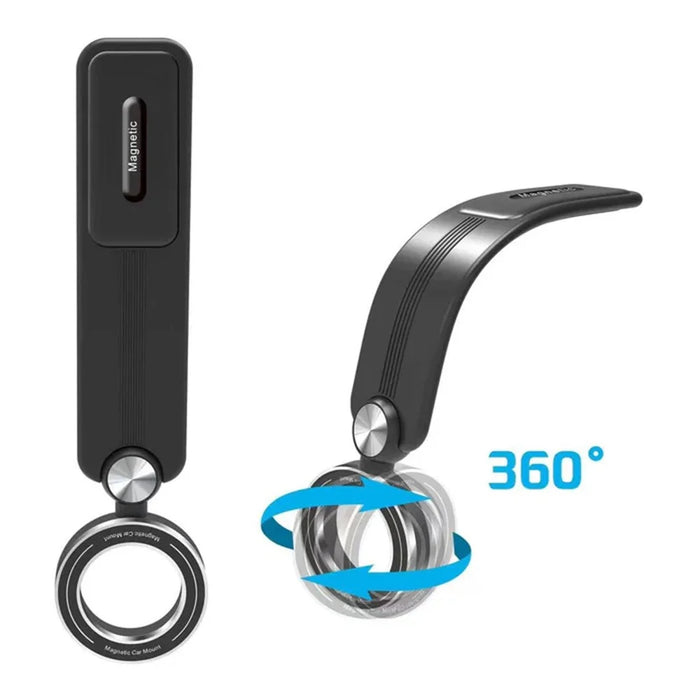 Car Dashboard Magnetic Phone Holder Foldable Rotatable Cellphone Navigation Stand - RT-203 - 2