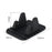 Vehicle Mounted Anti-skid Silicone Pad Car Navigation Mobile Phone Bracket - Black - 6