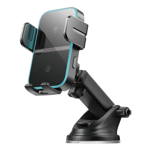 JOYROOM JR-ZS246S 15W Dual Coil Wireless Car Charger LED Light Phone Holder - 1
