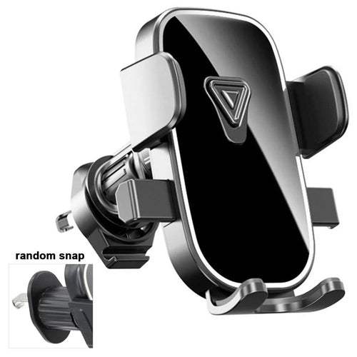 Car Air Vent Phone Holder Mirror Effect Phone Mount for 4.0-7.5 inch Cell Phones - 1