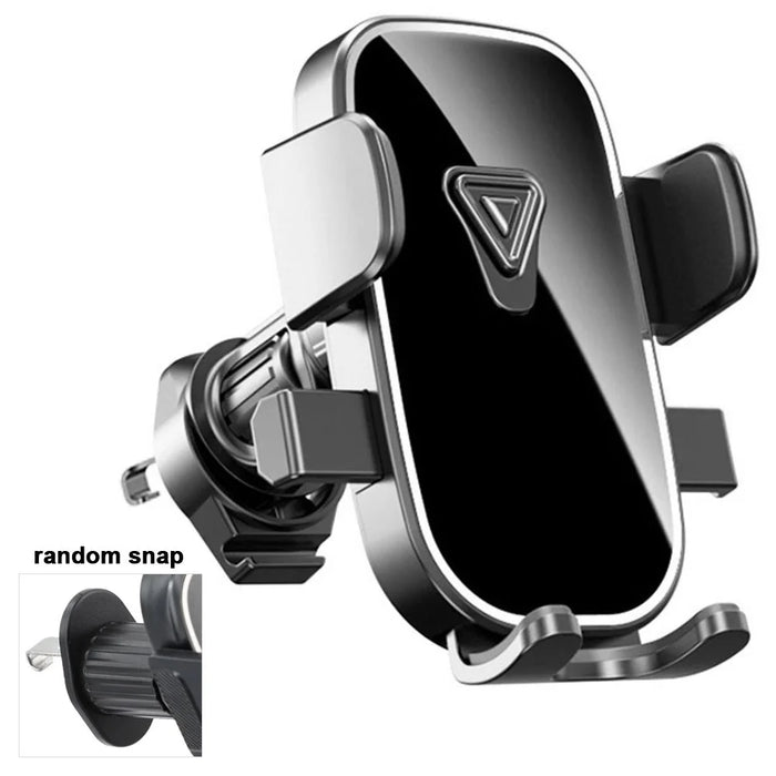 Car Air Vent Phone Holder Mirror Effect Phone Mount for 4.0-7.5 inch Cell Phones - 1