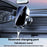 Car Air Vent Phone Holder Mirror Effect Phone Mount for 4.0-7.5 inch Cell Phones - 7