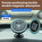 Car Phone Holder 360 Adjustable Phone Holder with Round Adhesive Patch - Air Outlet Hook Type - 7