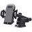 Car Dashboard Windshield Suction Cup Phone Holder Carbon Fiber Texture Extendable Rod Cellphone Bracket - 1