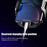 Car Dashboard Windshield Suction Cup Phone Holder Carbon Fiber Texture Extendable Rod Cellphone Bracket - 5