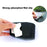 Universal Car Desk Mount Adjustable Mobile Phone Alligator Clip Cellphone Stand Bracket (without Alcohol Pad) - Black/Blue - 5