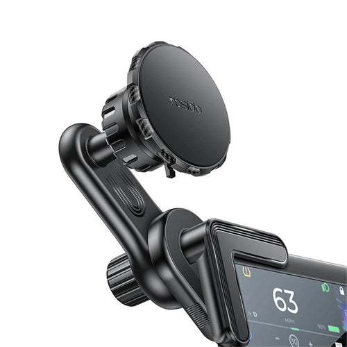 YESIDO C212 Floating Car Screen Phone Holder Rotatable Magnetic Cellphone Bracket - 1