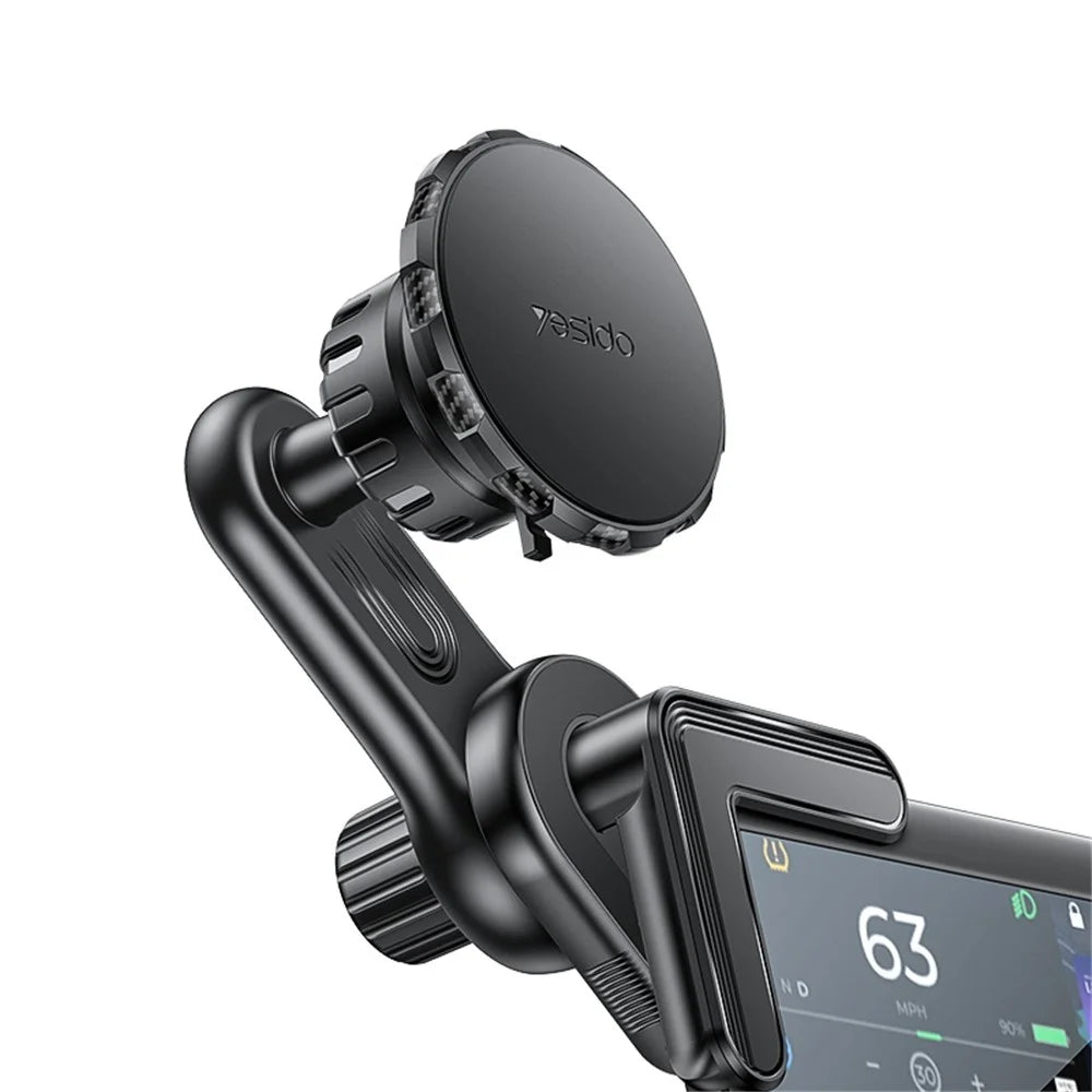 YESIDO C212 Floating Car Screen Phone Holder Rotatable Magnetic Cellphone Bracket - 1