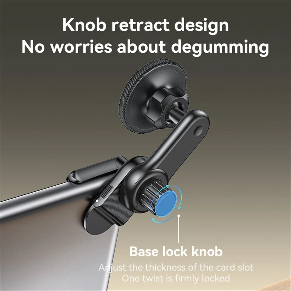 YESIDO C213 Floating Screen Clip-On Magnetic Holder for iPhone 12 / 13 / 14 / 15 / 16 Series, 360-Degree Rotation - 3
