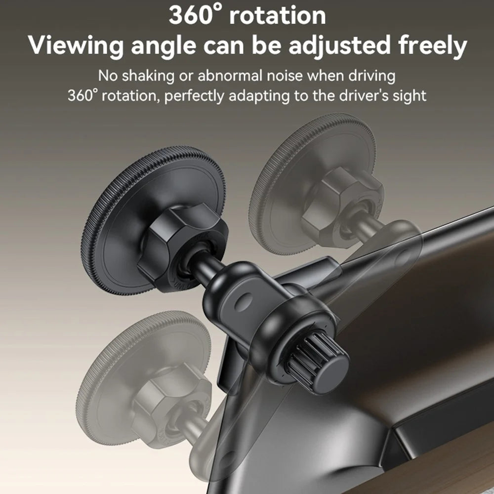 YESIDO C213 Floating Screen Clip-On Magnetic Holder for iPhone 12 / 13 / 14 / 15 / 16 Series, 360-Degree Rotation - 6
