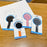 Magnetic Suction Cup Phone Mount Hands-Free Mirror Shower Phone Holder - Black - 6