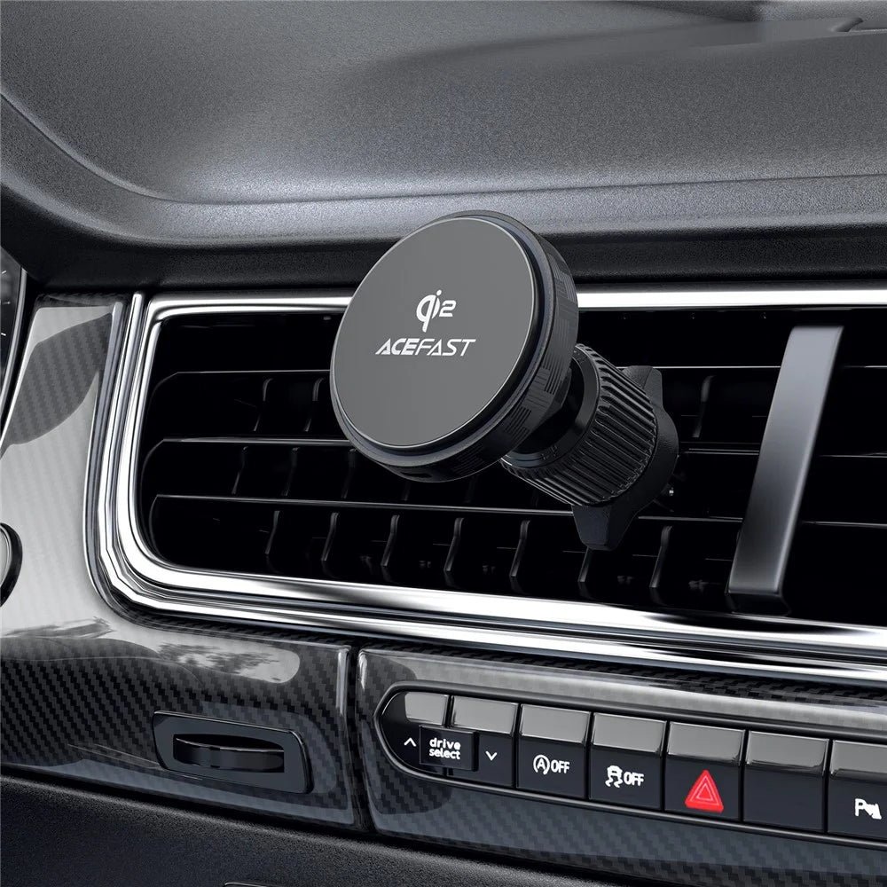 ACEFAST D33 Magnetic Wireless Charging Car Holder for Air Vent (Qi2 Certified) - 5