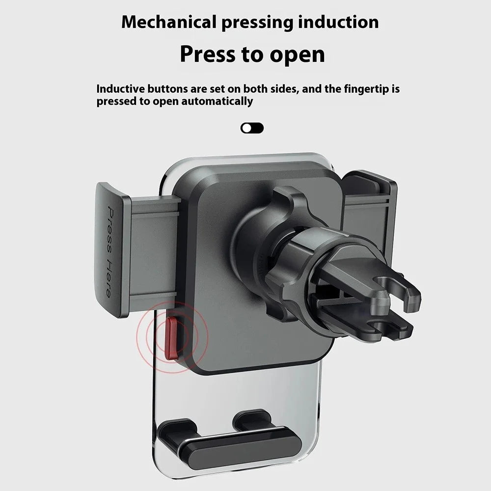 DUDAO F8Max Car Air Vent Mount 360 Degree Rotation Mobile Phone Holder Bracket - 5