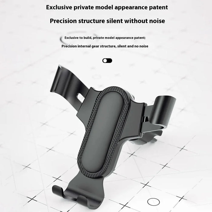 DUDAO F7S Adjustable Angle Gravity Clamp Car Air Vent Mount Phone Holder Bracket - 6