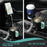 2-in-1 Car Cup Holder Expander 360 Degree Rotating Phone Mount for for Drink Bottles - 6