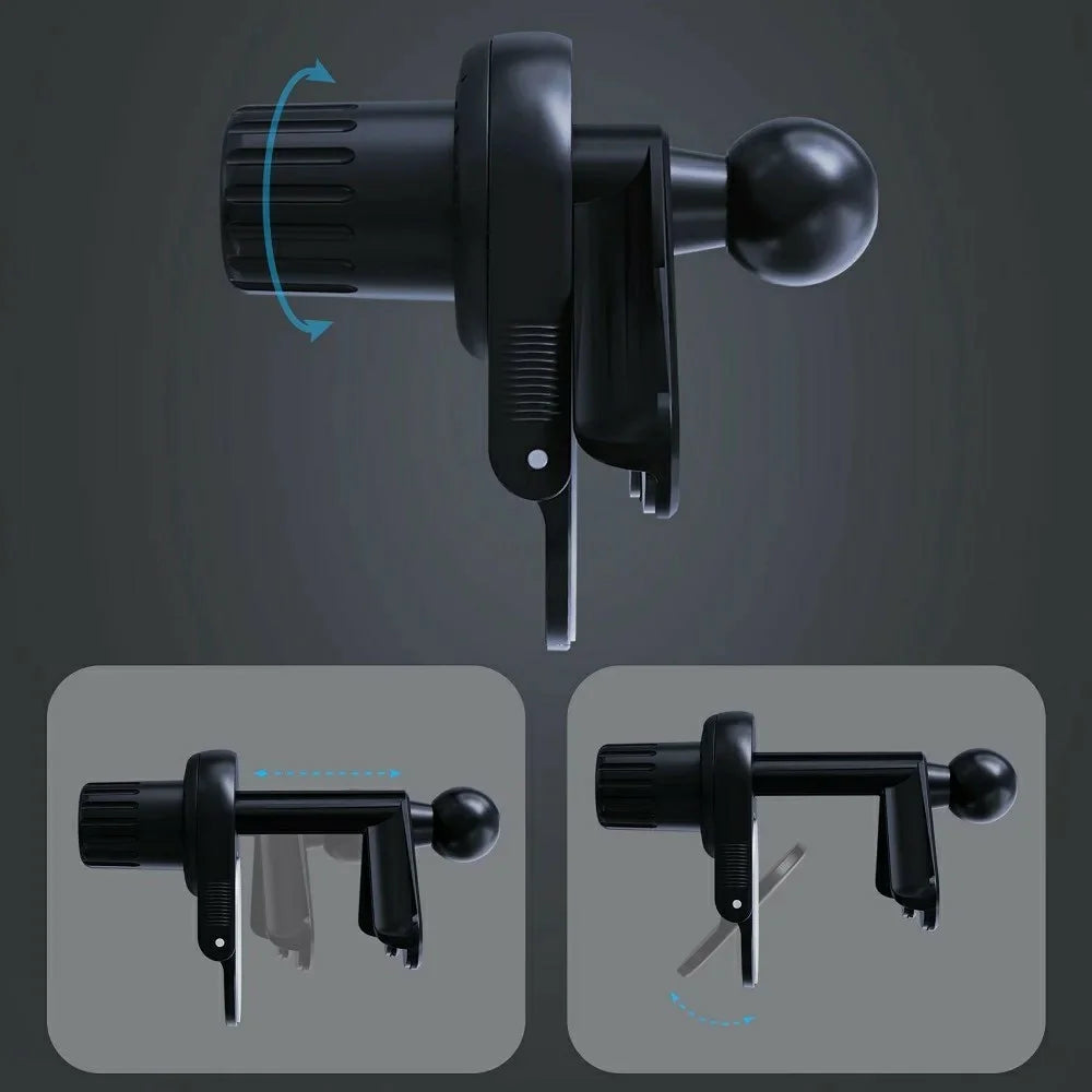 158A For Tesla Model Y / 3 Screen Mount Magnetic Case Phone Holder Car Expansion Bracket - 5