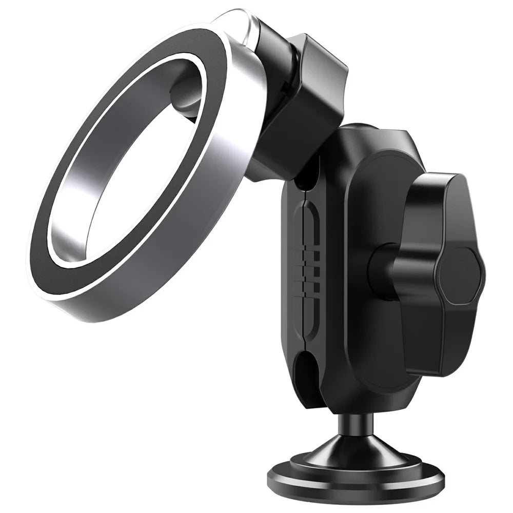 159A Adhesive Base Magnetic Car Dashboard Mount Phone Holder Bracket with 360 Degree Rotation - 2
