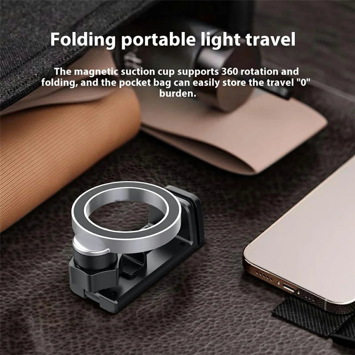 LX-01 Travel Foldable Bracket 360 Degree Rotating Car Phone Holder - 6
