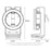 YESIDO C298 Portable Travel Magnetic Phone Holder Zinc Alloy Adjustable Cellphone Bracket - 7