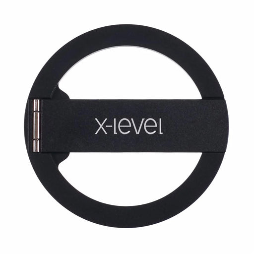 X-LEVEL Magnetic Ring Kickstand Phone Holder Horizontal Design - Black - 1