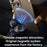 YESIDO C221 Car Mount Holder Circular Air Vent Compatible Stand Rotatable Adjustable Diameter - 2