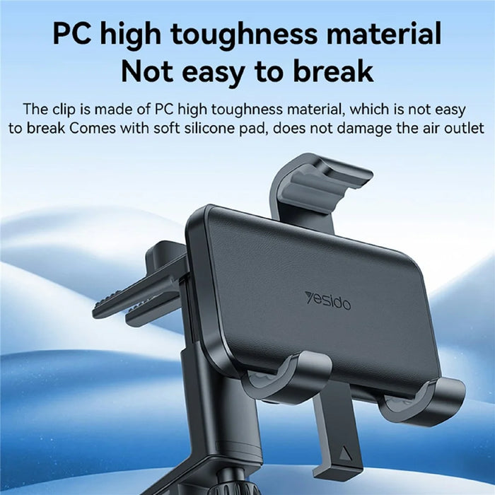 YESIDO C240 Car Phone Holder Rotatable Air Vent Mount for Mercedes Benz - 6