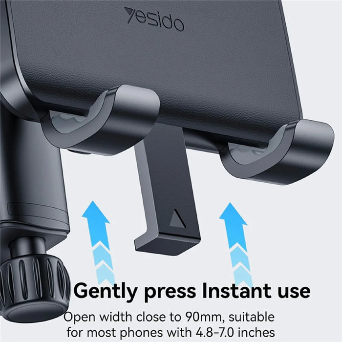 YESIDO C240 Car Phone Holder Rotatable Air Vent Mount for Mercedes Benz - 7