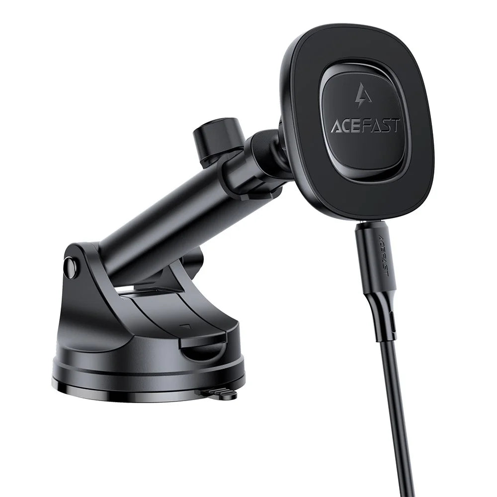 ACEFAST D47 Car Dashboard Magnetic Wireless Charger Phone Holder 15W Fast Charging - 3