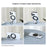 XUNDD XDHO-053 Magnetic Ring Holder Cell Phone Back Kickstand with Multi Angle Rotatable - 7