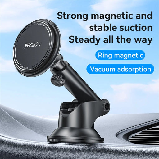 YESIDO C269 Magnetic Car Mount Holder Suction Cup Stand Bracket Extendable Arm - 2