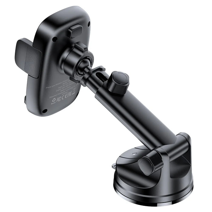 ACEFAST D49 Dashboard Wireless Charging Car Mount Press Type Holder For 4.7-6.9 Inch Phones 15W Fast Charge - 2