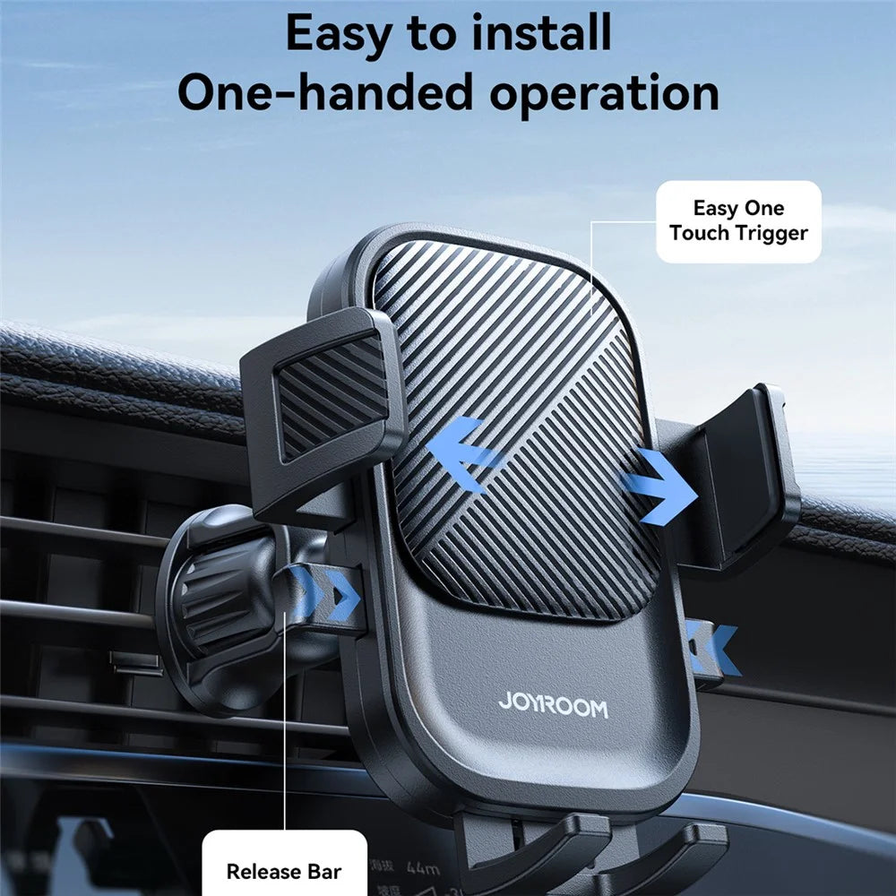 JOYROOM JR-OK6 Car Air Vent Phone Mount Holder Mechanical Clip for 4.7 - 6.9 Inch Devices - 3
