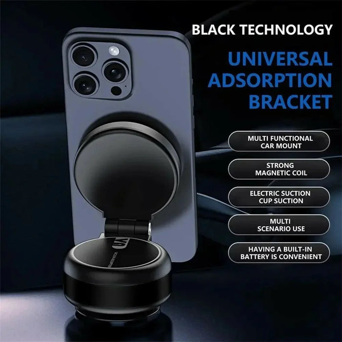 CZ07 Car Phone Mount Magnetic Vacuum Suction Dashboard Holder Extendable Navigation Stand - 2