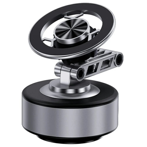 X91 Car Dashboard Magnetic Phone Mount Holder 360 Degree Rotation Navigation Stand - Silver - 1