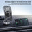 X91 Car Dashboard Magnetic Phone Mount Holder 360 Degree Rotation Navigation Stand - Silver - 6