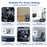 K009 Mechanical Vacuum Suction Magnetic Car Phone Mount 360 Degree Rotation Navigation Holder - Black - 7