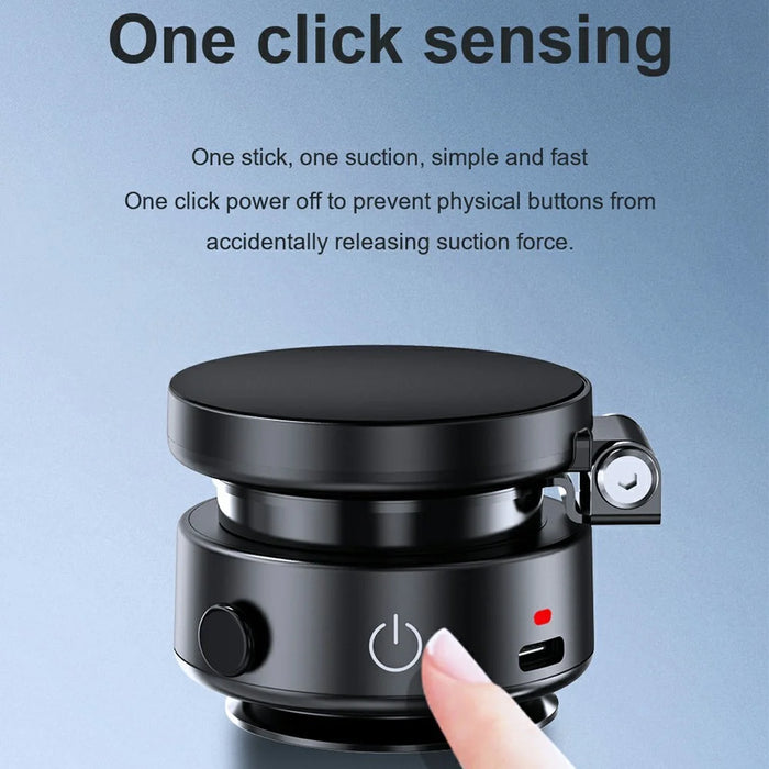 V1 Universal Car Dashboard Phone Holder Extendable Electric Suction Magnetic Foldable Stand - 6