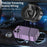 D1 Foldable Magnetic Car Dashboard Phone Holder Universal Vacuum Suction Navigation Stand - Black - 5