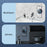 D1 Foldable Magnetic Car Dashboard Phone Holder Universal Vacuum Suction Navigation Stand - Black - 6