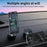 Q11 Universal Phone Holder Car Dashboard Mount Mechanical Magnetic Vacuum Suction Navigation Stand - Black - 5