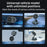 Q11 Universal Phone Holder Car Dashboard Mount Mechanical Magnetic Vacuum Suction Navigation Stand - Black - 7