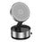 Q12 Universal Car Phone Holder Magnetic Foldable Suction Cup Adjustable Smartphone Navigation Stand - Silver - 1