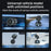 Q12 Universal Car Phone Holder Magnetic Foldable Suction Cup Adjustable Smartphone Navigation Stand - Silver - 7